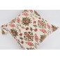 Fabric Pillow, Fabric Pillow 24x24, Beige Topkapi Palace Tulip Pattern Turkish Jacquard Fabric Pillow Cover, Throw Pillow Case Fabric Pillow, Fabric Pillow 24x24, Beige Topkapi Palace Tulip Pattern Turkish Jacquard Fabric Pillow Cover, Throw Pillow Case