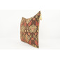 Fabric Pillow,Fabric Pillow 24x24,Brown Topkapi Palace Tulip Pattern Turkish Jacquard Fabric Pillow Case,Throw and Lumbar Pillow Fabric Pillow,Fabric Pillow 24x24,Brown Topkapi Palace Tulip Pattern Turkish Jacquard Fabric Pillow Case,Throw and Lumbar Pillow