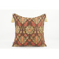 Fabric Pillow,Fabric Pillow 24x24,Brown Topkapi Palace Tulip Pattern Turkish Jacquard Fabric Pillow Case,Throw and Lumbar Pillow Fabric Pillow,Fabric Pillow 24x24,Brown Topkapi Palace Tulip Pattern Turkish Jacquard Fabric Pillow Case,Throw and Lumbar Pillow