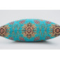 Fabric Pillow,Fabric Pillow 24x24,Turquoise Blue Topkapi Palace Tulip Pattern Turkish Jacquard Fabric Pillow Case, Throw Pillow Fabric Pillow,Fabric Pillow 24x24,Turquoise Blue Topkapi Palace Tulip Pattern Turkish Jacquard Fabric Pillow Case, Throw Pillow