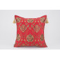 Fabric Pillow,Fabric Pillow 24x24, Red Topkapi Palace Tulip Pattern Turkish Jacquard Fabric Pillow Case, Throw and Lumbar Pillow Fabric Pillow,Fabric Pillow 24x24, Red Topkapi Palace Tulip Pattern Turkish Jacquard Fabric Pillow Case, Throw and Lumbar Pillow