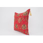 Fabric Pillow,Fabric Pillow 24x24, Red Topkapi Palace Tulip Pattern Turkish Jacquard Fabric Pillow Case, Throw and Lumbar Pillow Fabric Pillow,Fabric Pillow 24x24, Red Topkapi Palace Tulip Pattern Turkish Jacquard Fabric Pillow Case, Throw and Lumbar Pillow