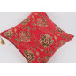 Fabric Pillow,Fabric Pillow 24x24, Red Topkapi Palace Tulip Pattern Turkish Jacquard Fabric Pillow Case, Throw and Lumbar Pillow Fabric Pillow,Fabric Pillow 24x24, Red Topkapi Palace Tulip Pattern Turkish Jacquard Fabric Pillow Case, Throw and Lumbar Pillow