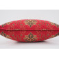 Fabric Pillow,Fabric Pillow 24x24, Red Topkapi Palace Tulip Pattern Turkish Jacquard Fabric Pillow Case, Throw and Lumbar Pillow Fabric Pillow,Fabric Pillow 24x24, Red Topkapi Palace Tulip Pattern Turkish Jacquard Fabric Pillow Case, Throw and Lumbar Pillow
