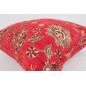 Fabric Pillow,Fabric Pillow 24x24, Red Topkapi Palace Tulip Pattern Turkish Jacquard Fabric Pillow Case, Throw and Lumbar Pillow Fabric Pillow,Fabric Pillow 24x24, Red Topkapi Palace Tulip Pattern Turkish Jacquard Fabric Pillow Case, Throw and Lumbar Pillow