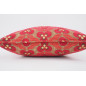 Fabric Pillow, Fabric Pillow 24x24, Red Tiger Eyes Pattern Turkish Jacquard Fabric Pillow Cover, Decorative Throw Lumbar Pillow Fabric Pillow, Fabric Pillow 24x24, Red Tiger Eyes Pattern Turkish Jacquard Fabric Pillow Cover, Decorative Throw Lumbar Pillow