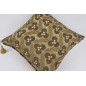 Fabric Pillow,Fabric Pillow 24x24, Moss Green Tiger Eyes Pattern Turkish Jacquard Fabric Pillow, Decorative Throw Lumbar Pillow Fabric Pillow,Fabric Pillow 24x24, Moss Green Tiger Eyes Pattern Turkish Jacquard Fabric Pillow, Decorative Throw Lumbar Pillow
