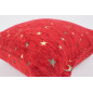 Fabric Pillow, Fabric Pillow 24x24, Red Arabian Night Pattern Turkish Jacquard Fabric Pillow Cover, Throw Pillow, Lumbar Pillow Fabric Pillow, Fabric Pillow 24x24, Red Arabian Night Pattern Turkish Jacquard Fabric Pillow Cover, Throw Pillow, Lumbar Pillow