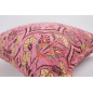 Fabric Pillow,Fabric Pillow 24x24,Pale Pink Carnation Pattern Turkish Jacquard Fabric Pillow Case,Decorative Throw Lumbar Pillow Fabric Pillow,Fabric Pillow 24x24,Pale Pink Carnation Pattern Turkish Jacquard Fabric Pillow Case,Decorative Throw Lumbar Pillow