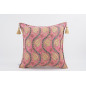 Fabric Pillow,Fabric Pillow 24x24, Pale Pink Water Line Tulip Pattern Turkish Jacquard Fabric Pillow, Throw Pillow,Lumbar Pillow Fabric Pillow,Fabric Pillow 24x24, Pale Pink Water Line Tulip Pattern Turkish Jacquard Fabric Pillow, Throw Pillow,Lumbar Pillow