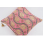 Fabric Pillow,Fabric Pillow 24x24, Pale Pink Water Line Tulip Pattern Turkish Jacquard Fabric Pillow, Throw Pillow,Lumbar Pillow Fabric Pillow,Fabric Pillow 24x24, Pale Pink Water Line Tulip Pattern Turkish Jacquard Fabric Pillow, Throw Pillow,Lumbar Pillow
