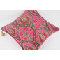 Fabric Pillow, Fabric Pillow 24x24, Mazenda Pink Morocco Pattern Turkish Jacquard Fabric Pillow, Decorative Pillow Fabric Pillow, Fabric Pillow 24x24, Mazenda Pink Morocco Pattern Turkish Jacquard Fabric Pillow, Decorative Pillow