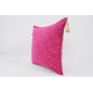 Fabric Pillow,Fabric Pillow 24x24, Mazenda Pink Arabian Night Pattern Turkish Jacquard Fabric Pillow Cover, Throw Pillow Fabric Pillow,Fabric Pillow 24x24, Mazenda Pink Arabian Night Pattern Turkish Jacquard Fabric Pillow Cover, Throw Pillow
