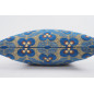 Fabric Pillow, Fabric Pillow 24x24, Navy Blue Tiger Eyes Pattern Turkish Jacquard Fabric Pillow Cover, Decorative Throw Pillow Fabric Pillow, Fabric Pillow 24x24, Navy Blue Tiger Eyes Pattern Turkish Jacquard Fabric Pillow Cover, Decorative Throw Pillow