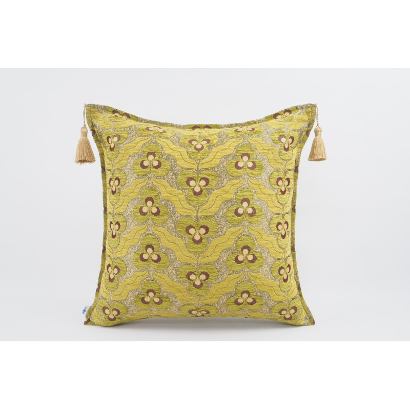 Fabric Pillow, Fabric Pillow 24x24, Pistachio Green Tiger Eyes Pattern Turkish Jacquard Fabric Pillow Cover, Decorative Pillow Fabric Pillow, Fabric Pillow 24x24, Pistachio Green Tiger Eyes Pattern Turkish Jacquard Fabric Pillow Cover, Decorative Pillow