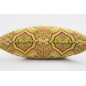 Fabric Pillow, Fabric Pillow 24x24, Pistachio Green Carnation Pattern Turkish Jacquard Fabric Pillow, Decorative Throw Pillow Fabric Pillow, Fabric Pillow 24x24, Pistachio Green Carnation Pattern Turkish Jacquard Fabric Pillow, Decorative Throw Pillow