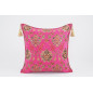 Fabric Pillow, Fabric Pillow 24x24, Mazenda Pink Topkapi Palace Tulip Pattern Turkish Jacquard Fabric Pillow Cover, Throw Pillow Fabric Pillow, Fabric Pillow 24x24, Mazenda Pink Topkapi Palace Tulip Pattern Turkish Jacquard Fabric Pillow Cover, Throw Pillow