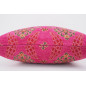 Fabric Pillow, Fabric Pillow 24x24, Mazenda Pink Topkapi Palace Tulip Pattern Turkish Jacquard Fabric Pillow Cover, Throw Pillow Fabric Pillow, Fabric Pillow 24x24, Mazenda Pink Topkapi Palace Tulip Pattern Turkish Jacquard Fabric Pillow Cover, Throw Pillow