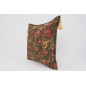 Fabric Pillow, Fabric Pillow 24x24, Moss Green Caucasus Carnation Pattern Turkish Fabric Pillow Case, Decorative Bohemian Pillow Fabric Pillow, Fabric Pillow 24x24, Moss Green Caucasus Carnation Pattern Turkish Fabric Pillow Case, Decorative Bohemian Pillow