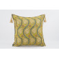 Fabric Pillow,Fabric Pillow 24x24,Pistachio Green Water Line Tulip Pattern Turkish Jacquard Fabric Pillow, Throw Pillow,Turkish Fabric Pillow,Fabric Pillow 24x24,Pistachio Green Water Line Tulip Pattern Turkish Jacquard Fabric Pillow, Throw Pillow,Turkish