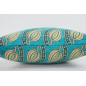 Fabric Pillow,Fabric Pillow 24x24, Turquoise Blue Water Line Tulip Pattern Turkish Jacquard Fabric Pillow, Throw Pillow,Turkish Fabric Pillow,Fabric Pillow 24x24, Turquoise Blue Water Line Tulip Pattern Turkish Jacquard Fabric Pillow, Throw Pillow,Turkish