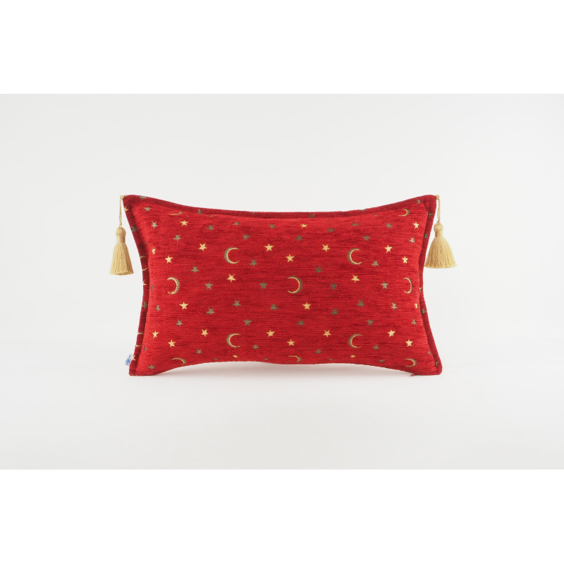 Fabric Pillow, Fabric Pillow 12x20, Red Arabian Night Pattern Turkish Fabric Pillow Cover, Decorative Accent and Throw Pillow Fabric Pillow, Fabric Pillow 12x20, Red Arabian Night Pattern Turkish Fabric Pillow Cover, Decorative Accent and Throw Pillow