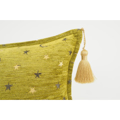 Fabric Pillow, Fabric Pillow 12x20, Pistachio Green Arabian Night Pattern Turkish Fabric Pillow Cover,Decorative Bohemian Pillow