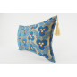 Fabric Pillow, Fabric Pillow 12x20, Navy Blue Tiger Eyes Pattern Turkish Fabric Pillow Cover,Decorative Throw Bohemian Pillow Fabric Pillow, Fabric Pillow 12x20, Navy Blue Tiger Eyes Pattern Turkish Fabric Pillow Cover,Decorative Throw Bohemian Pillow