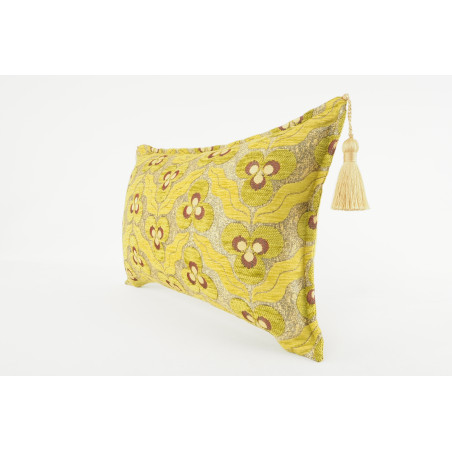 Fabric Pillow, Fabric Pillow 12x20, Pistachio Green Tiger Eyes Pattern Turkish Fabric Pillow Cover, Decorative Bohemian Pillow