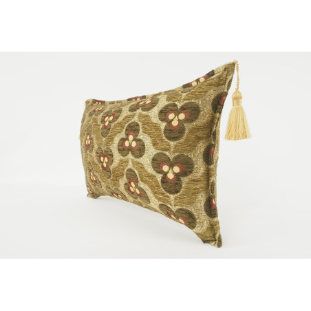 Fabric Pillow, Fabric Pillow 12x20, Moss Green Tiger Eyes Pattern Turkish Fabric Pillow Cover,Decorative Throw Bohemian Pillow