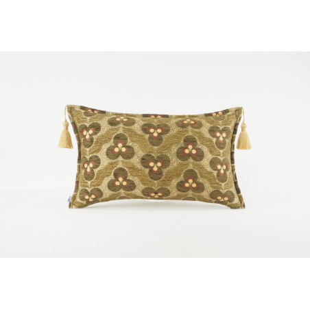 Fabric Pillow, Fabric Pillow 12x20, Moss Green Tiger Eyes Pattern Turkish Fabric Pillow Cover,Decorative Throw Bohemian Pillow