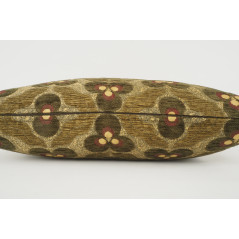 Fabric Pillow, Fabric Pillow 12x20, Moss Green Tiger Eyes Pattern Turkish Fabric Pillow Cover,Decorative Throw Bohemian Pillow