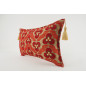 Fabric Pillow, Fabric Pillow 12x20, Red Tiger Eyes Pattern Turkish Fabric Pillow Cover,Decorative Accent Throw Bohemian Pillow Fabric Pillow, Fabric Pillow 12x20, Red Tiger Eyes Pattern Turkish Fabric Pillow Cover,Decorative Accent Throw Bohemian Pillow