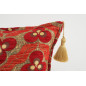 Fabric Pillow, Fabric Pillow 12x20, Red Tiger Eyes Pattern Turkish Fabric Pillow Cover,Decorative Accent Throw Bohemian Pillow Fabric Pillow, Fabric Pillow 12x20, Red Tiger Eyes Pattern Turkish Fabric Pillow Cover,Decorative Accent Throw Bohemian Pillow
