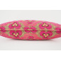 Fabric Pillow,Fabric Pillow 12x20,Mazenda Pink Tiger Eyes Pattern Turkish Fabric Pillow Cover,Decorative Accent Bohemian Pillow Fabric Pillow,Fabric Pillow 12x20,Mazenda Pink Tiger Eyes Pattern Turkish Fabric Pillow Cover,Decorative Accent Bohemian Pillow