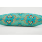 Fabric Pillow, Fabric Pillow 12x20, Turquoise Blue Tiger Eyes Pattern Turkish Fabric Pillow Cover, Decorative Bohemian Pillow Fabric Pillow, Fabric Pillow 12x20, Turquoise Blue Tiger Eyes Pattern Turkish Fabric Pillow Cover, Decorative Bohemian Pillow