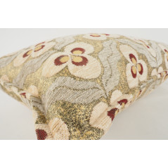Fabric Pillow, Fabric Pillow 12x20, Beige Tiger Eyes Pattern Turkish Fabric Pillow Cover,Decorative Throw Bohemian Pillow