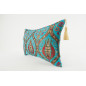 Fabric Pillow,Fabric Pillow 12x20,Turquoise Blue Morocco Pattern Tulip Turkish Fabric Pillow,Decorative Pillow,Bohemian Pillow Fabric Pillow,Fabric Pillow 12x20,Turquoise Blue Morocco Pattern Tulip Turkish Fabric Pillow,Decorative Pillow,Bohemian Pillow