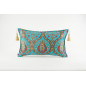 Fabric Pillow,Fabric Pillow 12x20,Turquoise Blue Morocco Pattern Tulip Turkish Fabric Pillow,Decorative Pillow,Bohemian Pillow Fabric Pillow,Fabric Pillow 12x20,Turquoise Blue Morocco Pattern Tulip Turkish Fabric Pillow,Decorative Pillow,Bohemian Pillow
