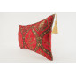 Fabric Pillow, Fabric Pillow 12x20, Red Morocco Pattern Tulip Turkish Fabric Pillow, Decorative Pillow, Bohemian Pillow Fabric Pillow, Fabric Pillow 12x20, Red Morocco Pattern Tulip Turkish Fabric Pillow, Decorative Pillow, Bohemian Pillow