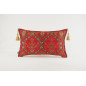Fabric Pillow, Fabric Pillow 12x20, Red Morocco Pattern Tulip Turkish Fabric Pillow, Decorative Pillow, Bohemian Pillow Fabric Pillow, Fabric Pillow 12x20, Red Morocco Pattern Tulip Turkish Fabric Pillow, Decorative Pillow, Bohemian Pillow