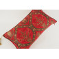 Fabric Pillow, Fabric Pillow 12x20, Red Morocco Pattern Tulip Turkish Fabric Pillow, Decorative Pillow, Bohemian Pillow Fabric Pillow, Fabric Pillow 12x20, Red Morocco Pattern Tulip Turkish Fabric Pillow, Decorative Pillow, Bohemian Pillow