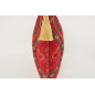 Fabric Pillow, Fabric Pillow 12x20, Red Morocco Pattern Tulip Turkish Fabric Pillow, Decorative Pillow, Bohemian Pillow Fabric Pillow, Fabric Pillow 12x20, Red Morocco Pattern Tulip Turkish Fabric Pillow, Decorative Pillow, Bohemian Pillow
