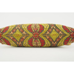 Fabric Pillow,Fabric Pillow 12x20,Pistachio Green Morocco Pattern Tulip Turkish Fabric Pillow,Decorative Pillow,Bohemian Pillow