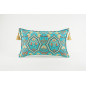 Fabric Pillow,Fabric Pillow 12x20,Turquoise Blue Carnation Pattern Turkish Fabric Pillow,Decorative Throw Pillow,Bohemian Pillow Fabric Pillow,Fabric Pillow 12x20,Turquoise Blue Carnation Pattern Turkish Fabric Pillow,Decorative Throw Pillow,Bohemian Pillow