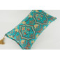 Fabric Pillow,Fabric Pillow 12x20,Turquoise Blue Carnation Pattern Turkish Fabric Pillow,Decorative Throw Pillow,Bohemian Pillow Fabric Pillow,Fabric Pillow 12x20,Turquoise Blue Carnation Pattern Turkish Fabric Pillow,Decorative Throw Pillow,Bohemian Pillow