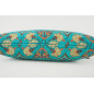 Fabric Pillow,Fabric Pillow 12x20,Turquoise Blue Carnation Pattern Turkish Fabric Pillow,Decorative Throw Pillow,Bohemian Pillow Fabric Pillow,Fabric Pillow 12x20,Turquoise Blue Carnation Pattern Turkish Fabric Pillow,Decorative Throw Pillow,Bohemian Pillow