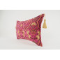 Fabric Pillow, abric Pillow 12x20,Mazenda Pink Carnation Pattern Turkish Fabric Pillow,Decorative Throw Pillow,Bohemian Pillow Fabric Pillow, abric Pillow 12x20,Mazenda Pink Carnation Pattern Turkish Fabric Pillow,Decorative Throw Pillow,Bohemian Pillow