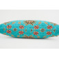 Fabric Pillow, Fabric Pillow 12x20, Turquoise Blue Topkapi Palace Tulip Pattern Turkish Fabric Pillow, Decorative Throw Pillow Fabric Pillow, Fabric Pillow 12x20, Turquoise Blue Topkapi Palace Tulip Pattern Turkish Fabric Pillow, Decorative Throw Pillow