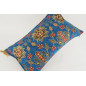 Fabric Pillow, Fabric Pillow 12x20, Navy Blue Topkapi Palace Tulip Pattern Turkish Fabric Pillow Cover, Decorative Throw Pillow Fabric Pillow, Fabric Pillow 12x20, Navy Blue Topkapi Palace Tulip Pattern Turkish Fabric Pillow Cover, Decorative Throw Pillow